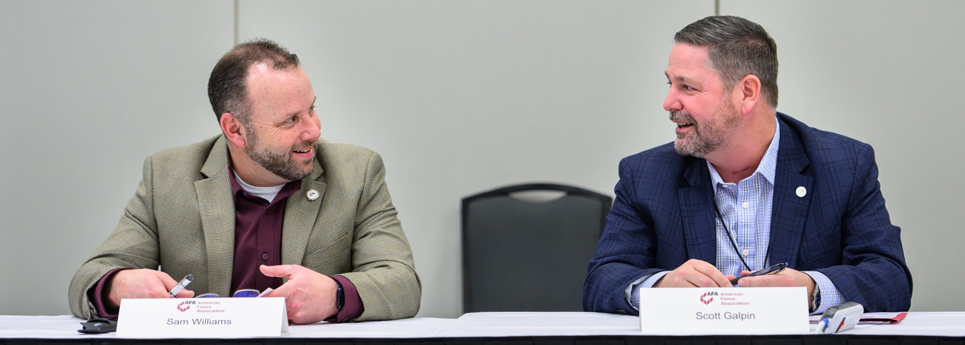 AFA Directors, Sam Williams, and Scott Galpin, at AFA Mid Year 2025.