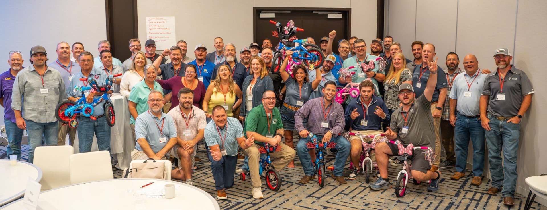 AFA volunteers attending AFA's 2025 Mid Year meeting.