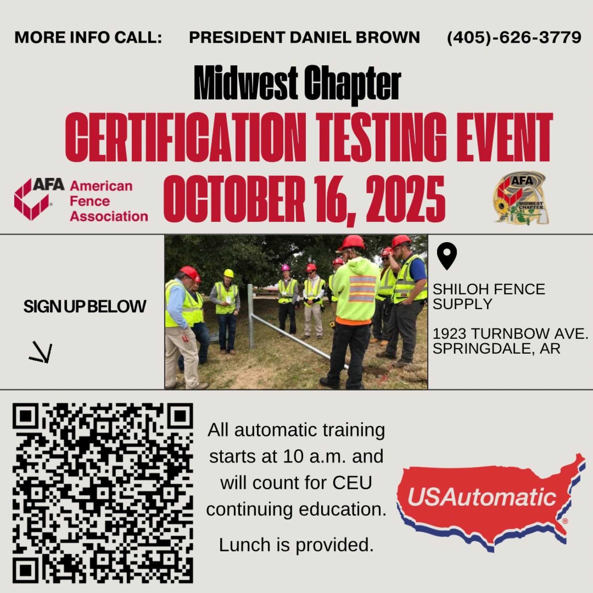 midwest testing event